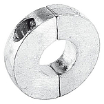 Talamex 45812020 Вал анод плоский Zinc Серебристый Grey 20 mm 