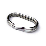 Evia O211IO12 Stainless Steel Oval O221IO Кольца  Silver 45 Lbs