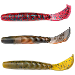 Strike king RGNCUTR-466 Rage Ned Cut-R Worm 75 Mm Многоцветный Crawdaddy