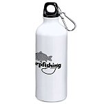 Kruskis MD4049S101K038 Carpfishing 800ml Алюминиевая бутылка Бесцветный White
