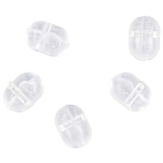 Mikado AM-SUR-SZ02-7-CL Quick Change Pearl Коннектор Бесцветный Clear 7 x 10 mm 