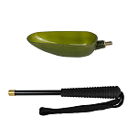 Carp expert 77041260 Short Метательная палка  Green / Black