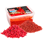 Benzar mix 98083113 3 In 1 1.2kg Клубничные гранулы Красный Multicolour