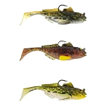 Westin P242-1120-242-UNIT Swimbait Gunnar The Goby R2F Sinking 1/0 9g 80 mm Зеленый Spotted Goby