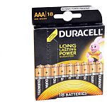 Duracell PNI-81483686 AAA Щелочная батарея 18 единицы Черный Black / Brown