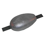 Tecnoseal ANOMG905 450g Магниевый сварной анод Серебристый Grey 200 mm