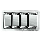 Купить Plastimo 476180 U Прямоугольная вентиляция Silver 206 x 111 x 38 mm 7ft.ru в интернет магазине Семь Футов