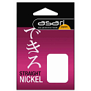 Купить Asari AATB-20 Straight Forged Крюк Серебристый  Nickel (10 pcs) 20  7ft.ru в интернет магазине Семь Футов
