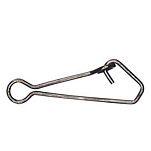 Colmic GMH06004 щелчок защелка давление Hooked Grey 4