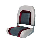 Сиденье мягкое Special High Back Seat, серо-чёрное Newstarmarine 76236GRC