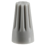 Колпачок из серого пластика для скрутки проводов 14.5 х 8.6 х 6.5 мм 100 штук, Osculati 14.155.01