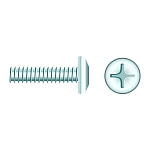 Seachoice 50-01814 Винт с плоской головкой Phillips 25 Единицы Серебристый Grey 1/4-20 x 2´´