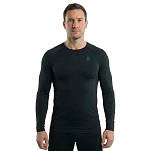 Odlo 196192-60212-xxl Базовый слой с длинным рукавом Top Performance Warm Ec Black / New Odlo Graphite Grey 20x10x10 2XL