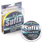 Sufix ASU640134 Tru 110 m Плетеный Бесцветный  Yellow 0.230 mm 