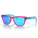 Oakley oj9009-0448 Солнцезащитные очки Frogskins XXS Prizm Acid Pink 25x12x10 Prizm Sapphire/CAT3