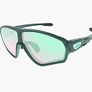 Спортивные очки с диоптриями Demetz W-Suit / Turquoise Matt / Dark Turquoise Matt V. Pink Photochromic Mirror Green Cat.1 To 3, rx-089/wsuit7484y664