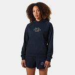 Helly hansen 54239_597-xs Толстовка с капюшоном Core Graphic Navy 40x30x12