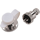 Купить Sea-dog line 354-4262621 Поляризованный электрический разъем Серебристый 2 Pins  7ft.ru в интернет магазине Семь Футов