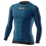 Sixs TS2-DARKBLUE-M/L Базовый слой с длинным рукавом Ts2 Голубой Dark Blue M-L
