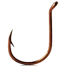 Купить Mustad 10548NP-RD-2/0-U07 Однобородный крючок с бородкой Dropshot Золотистый Red 2/0 7ft.ru в интернет магазине Семь Футов