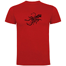 Купить Kruskis CA65500660K209 Футболка с коротким рукавом Squid Tribal Красный Red 3XL 7ft.ru в интернет магазине Семь Футов