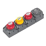 Bep marine BEP716-H-140A-DVSR Распределитель питания на 2 аккумулятора Серый Grey