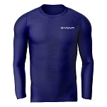 Givova MAE012-0004-M Базовый слой с длинным рукавом Corpus 3 Фиолетовый Blue M