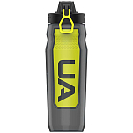 Under armour UA70320-PGR/HVY-950ML Playmaker Squeeze 950ml бутылка Серый Pitch Grey / Hi Vis Yellow
