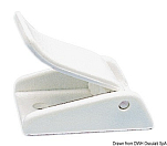 Пряжка из белого пластика 30 мм для пришивания на ремень, Osculati 06.441.31
