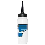 Nhl 65073-ST. LOUIS BLUES-1000 ml Бутылка для воды «Сент-Луис Блюз» 1L Белая White / Black