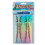 Stonfo S534 Holographic Fish Наклейки Черный  Holo S 