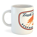 Kruskis 42611C073 Fresh Shrimp Кружка 325ml Бесцветный White