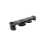 Spinlock T50/2 2 Sheave Deck Organiser 50 mm Черный  Black