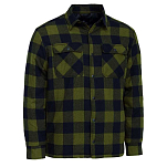 Kinetic H201-033-S-UNIT Рубашка с длинным рукавом Logo Зеленый Olive S