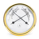 AUTONAUTIC TH95D ATLANTIC 95 Термогигрометр / позолоченный