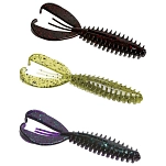 Zoom bait 11130226-UNIT Z-Craw Jr. Мягкая Приманка 89 Mm Многоцветный Cinnamon Purple