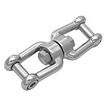 Lalizas 91255 Jaw&Jaw Internal Hexagonal Inox 316 Поворотный 10 mm 