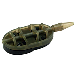 Maver 431045 Jurassic Small Method Кормушка фидерная прикормочная  Green 45 g