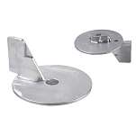 Enrico polipodio 2626227 40-70HP Анод с цинковым оребрением подвесных двигателей  Silver 112 x 70 mm 