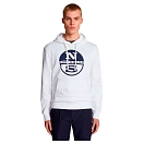Купить North sails 691003-0101-2 Толстовка с капюшоном 691003 Graphic White 30x20x10 7ft.ru в интернет магазине Семь Футов
