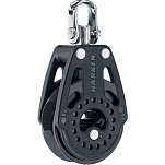 Harken 2608 Carbo Ratchet Block 40 mm Черный  Black / Silver