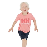 Helly hansen 40455_066-2 Футболка с коротким рукавом Logo Coral Almond 22x13x5 18-24 Months