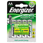Energizer ENERGIZER EGHR6/B4 HR6 2000MaH AA Аккумуляторы 4 единицы Серебристый Black / Grey / Green