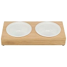 Купить Trixie 24539 миска 250 ml  White / Natural 7ft.ru в интернет магазине Семь Футов
