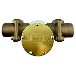 Jabsco 22880-2001 Бронзовый импеллерный насос, насосная головка с фланцевым адаптером, размер 200, 1-1/2