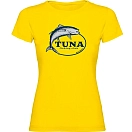 Купить Kruskis 11502302xxlc065 Футболка с коротким рукавом Tuna Fishing Club Yellow 30x25x2 2XL 7ft.ru в интернет магазине Семь Футов