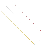 Energoteam 80182080 80 cm 2x6 mm Наконечник колчана из стекловолокна Золотистый Red