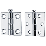 Perko 9-1293DP6CHR Съемные стыковые петли Серебристый Silver 2 1/2 x 2 1/2´´ 