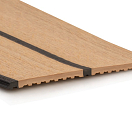 ISITEEK Двойная доска / Черная верёвка / 2x45 мм / 11 м / Длина: 90 мм