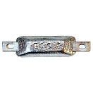 Купить Bukh 110020 Bac Brera Type 2 Анод  Silver 140 x 34 x 13 mm 7ft.ru в интернет магазине Семь Футов